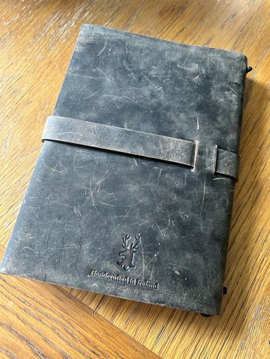 A5 Leather Refillable Notebook