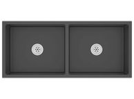 main image for ad Handmade Kitchen Sink with Strainer Black Stainless Steel