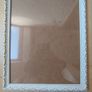 3x Large Vintage Style Picture Frames (White & Gold Distress Image 6