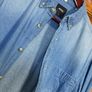 NEW Burton Menswear shirt long sleeve denim Small Image 2