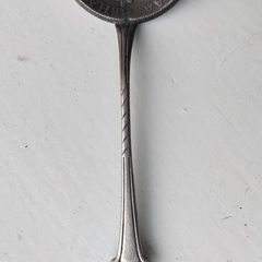 Coin Spoon Vintage Russian  Peter I 1682-1721