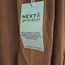 BNWT Next Wide Chocolate Brown Rochelle summer pants size UK18 EU46 Postage included Image 6