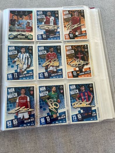 Match Attax football cards > 120