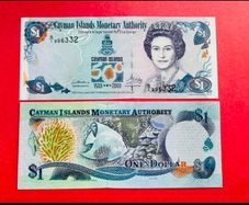 Cayman Islands 1 Dollar  1503 -2003  ( UNCIRCULATED )  PICK 30a Commemorative  Issue