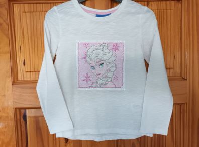 Girls Top - Elsa -Two Way Sequins: Age 5-6 Years