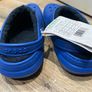 Crocs lined clogs blue size J UK 4 EU 36-37 brand new Image 5