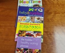 Baby Toddler menu recipe books