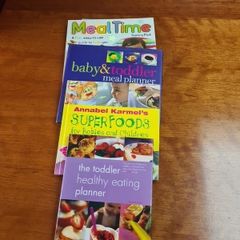 Baby Toddler menu recipe books