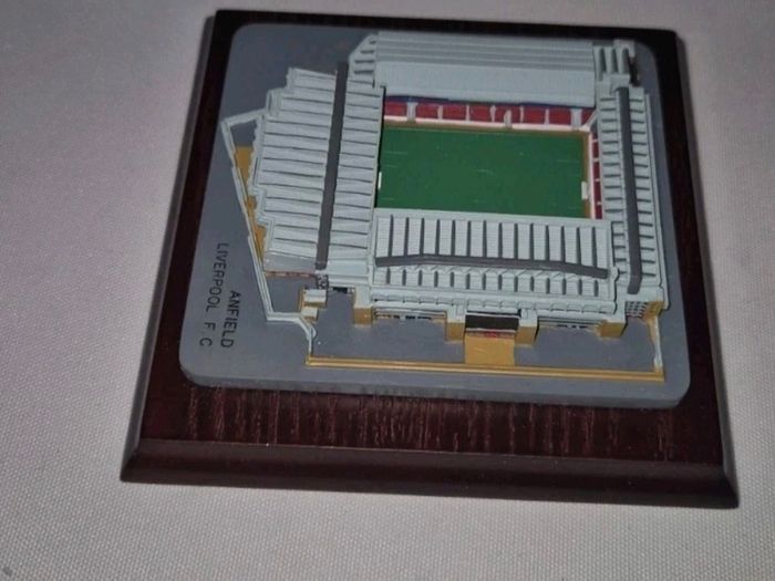 Liverpool Football Club - Anfield Stadium -  Vintage miniature Model 1990s