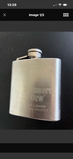 Tullamore Dew Hip Flask