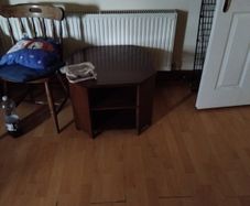 Walnut coffee table