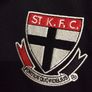 St. Kilda Aussie Rules Football Club.Official BLK Mens Polo Shirt. Melbourne Australia. Image 4