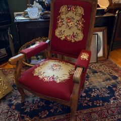 Antique French Reclining Chair