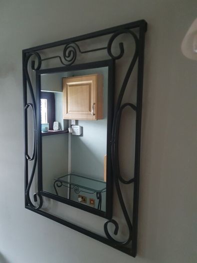 Matching hall table and mirror