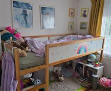 IKEA KURA kids bed with mattress