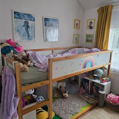 IKEA KURA kids bed with mattress