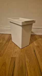 IKEA White Bin with Lid
