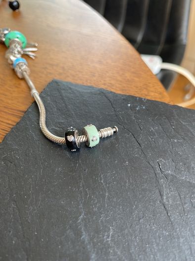 sterling silver  Chrysalis charm