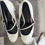 cream mary jane shoes - reduced Image 2