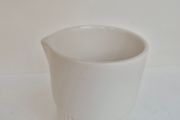Meadows and Byrne White Porcelain Milk Pitcher