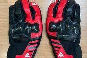 Reacto Carbon Short - Men's Short Leather Motorcycle Gloves