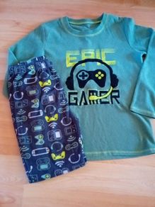 Fleece Gamer Pyjamas Size 31/32 in