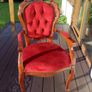 Decorative vintage chair - after restoration Image 3