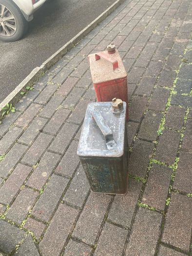Petrol tins original