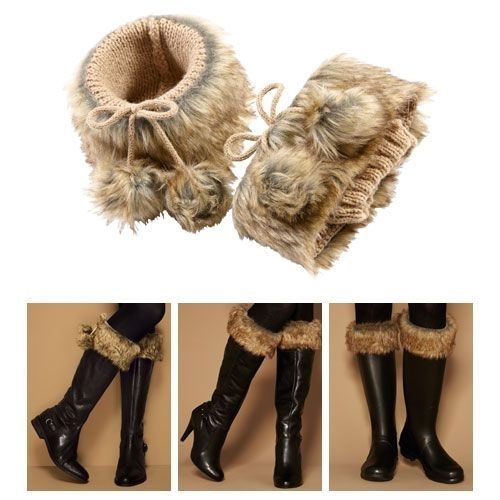 Sydney Faux Fur Boot Toppers