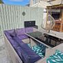 large rattan corner garden dining set Image 3