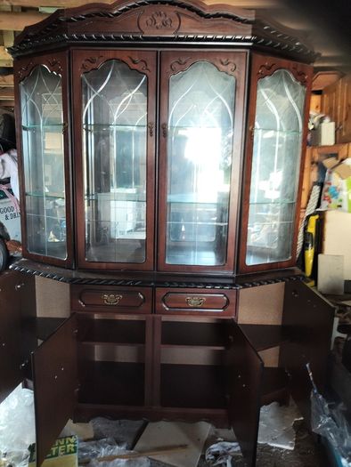 Display cabinet and storage