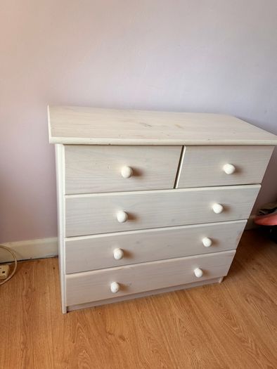 wooden drawer unit