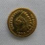US Miniature 24K Gold Plated Token Image 2