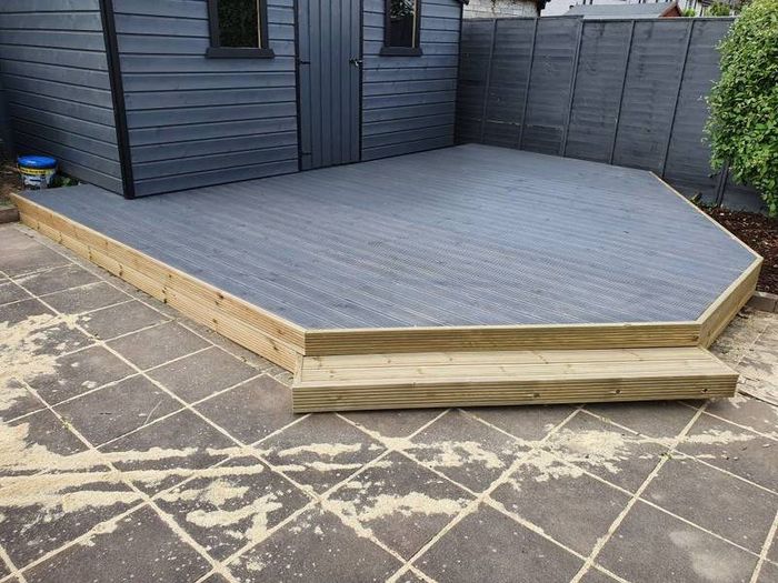 Composite decking supplied and fitted