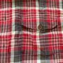 Vintage Patagonia Fjord Flannel Men's Medium Long Sleeve Button-Up Shirt - Red Image 3