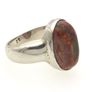 Vintage 925 Sterling Silver & Natural Australian Boulder Opal Ring Image 7