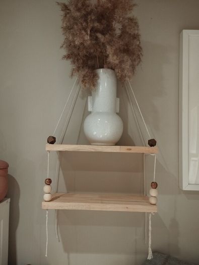 Brand new wooden shelf