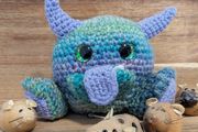 Handmade Crochet Monster