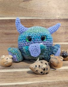 Handmade Crochet Monster