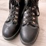 Dunnes Fur Hiker Boots Size 40 or 6.5 uk Image 3
