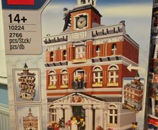 Lego Town Hall 10224 box only