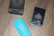 smoke box holder with built in lighter metal Card Bottle opener and glown dark remote control cover