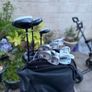 Left Handed Set Of Clubs + Trolley Image 3