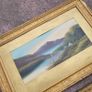 Antique trio of giltwood framed landscapes Image 4