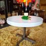 Mid Century circular side table Image 9