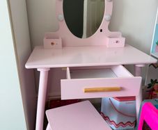 Girl make-up table
