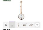 Immaculate condition Deering goodtime with Pick up  A/E 5 STRING BANJO