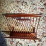 Vintage Wooden newspaper/magazine rack Image 2