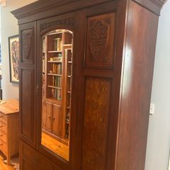Large Mahogany Wardrobe