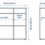 Shelving Unit 4 Shelves White Image 2